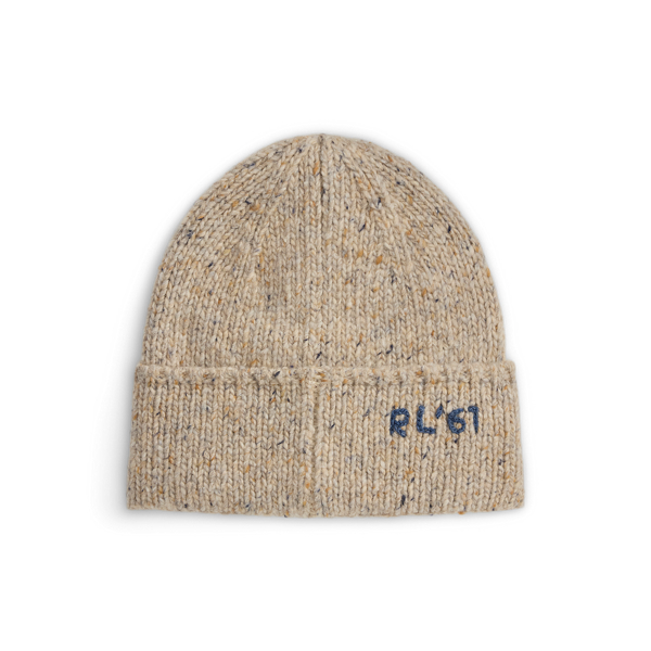 Intarsia-Knit Merino-Wool-Blend Beanie
