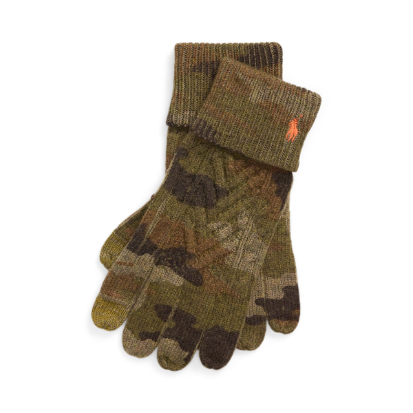 Ralph lauren wool gloves online