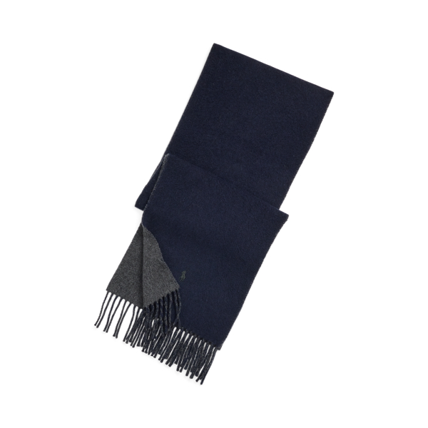 Reversible Wool-Cashmere Scarf