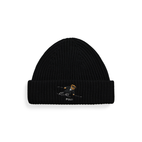 Polo Bear Wool Cashmere Beanie