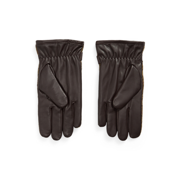 Cashmere-Lined Wool & Sheepskin Gloves