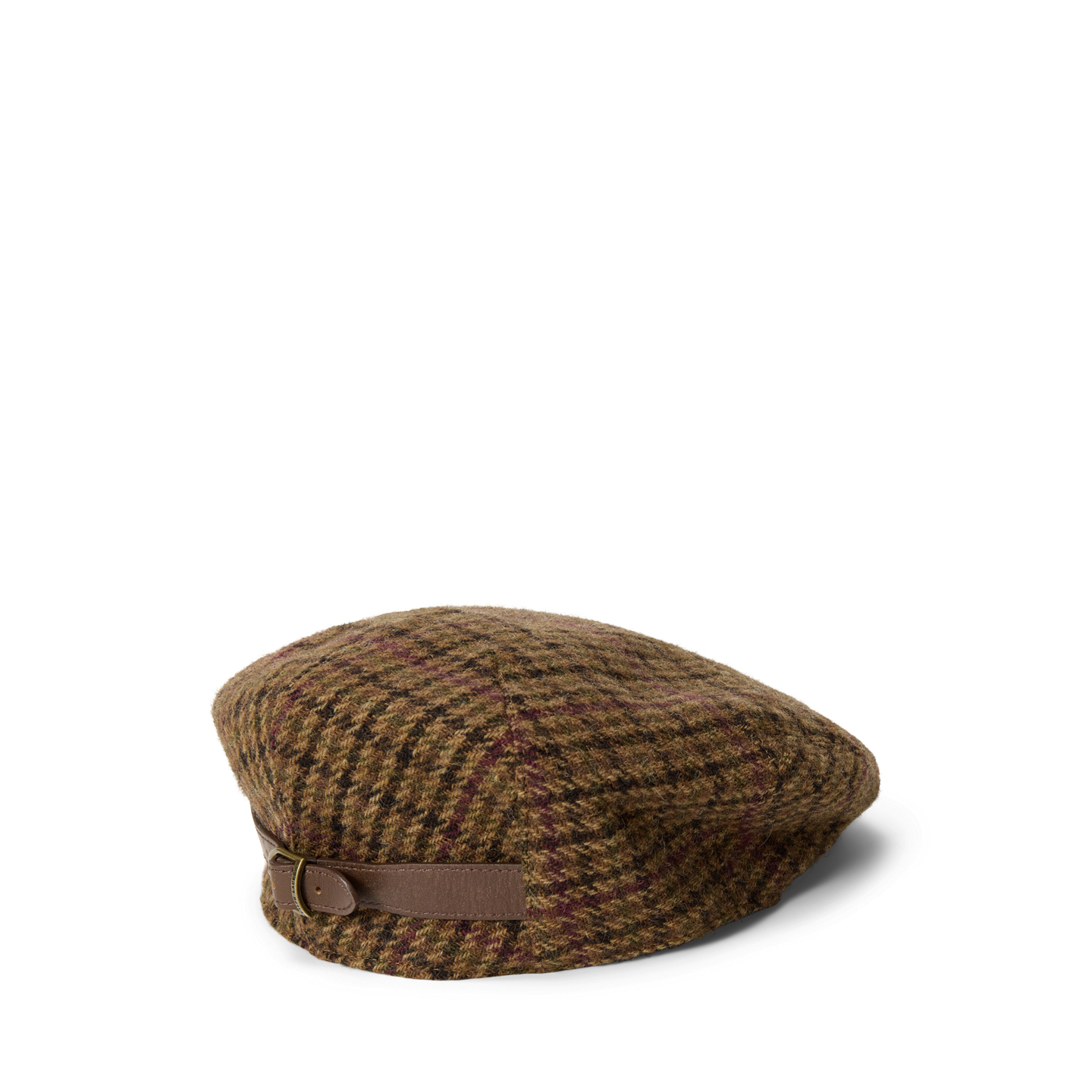 Мужская кепка Ralph Lauren Wool Tweed Driver’s, цвет: Коричневый разноцветный — фото 1