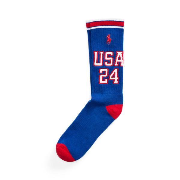 Royal Team USA Crew Socks Polo Ralph Lauren 1