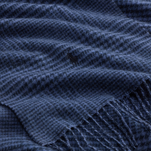 Wool Beanie & Windowpane Scarf Gift Set