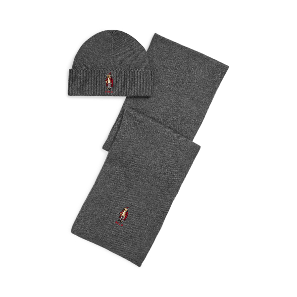 Polo ralph lauren hat and scarf set best sale