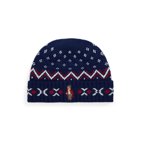 Polo Bear Merino Wool Beanie