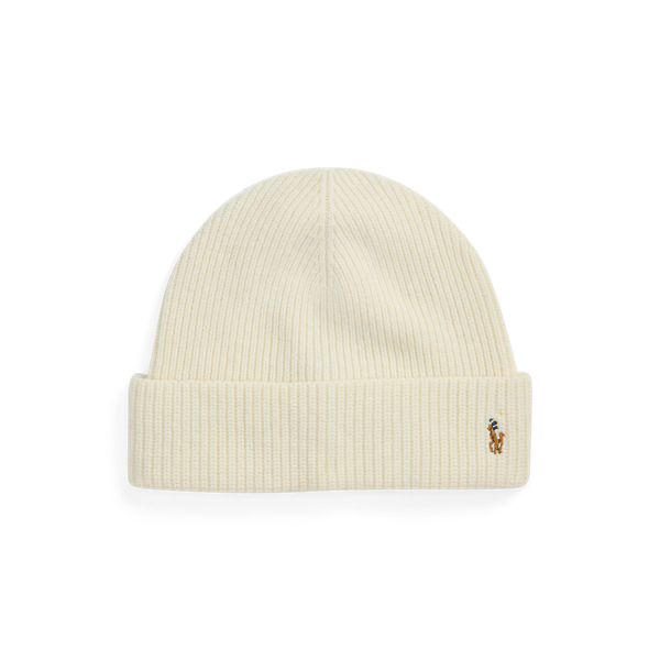 Herbal Milk Signature Pony Wool-Blend Beanie Polo Ralph Lauren 1