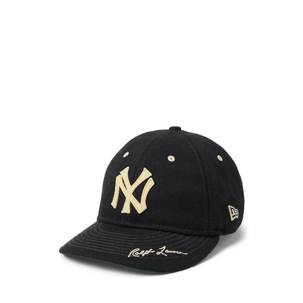 Ralph lauren cap black gold best sale