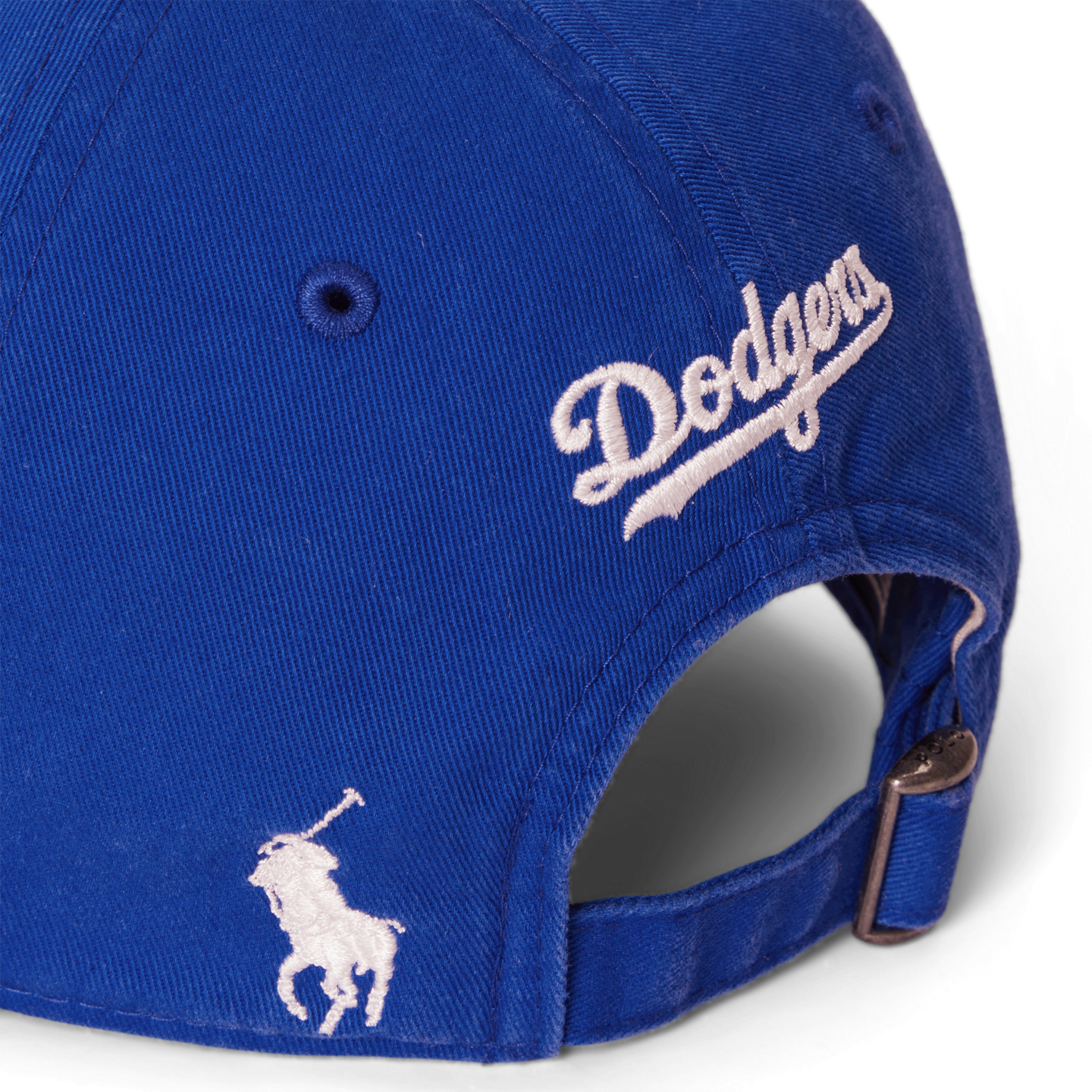 Мужская кепка Polo Ralph Lauren Dodgers Twill, цвет: Королевский синий — фото 3