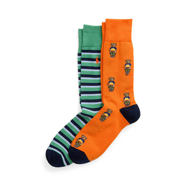 Polo Bear Crew Sock 6-Pack