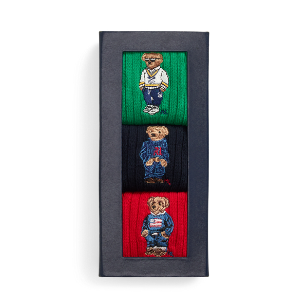 3er-Pack Crew-Socken als Geschenkset