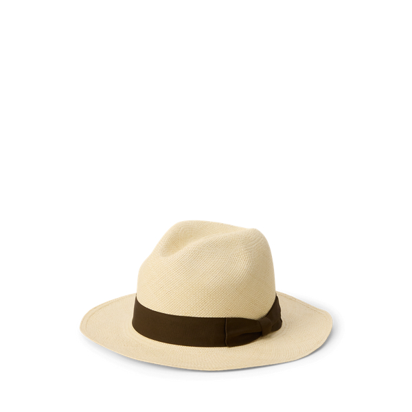 Natural Toquilla Straw Fedora Polo Ralph Lauren 1