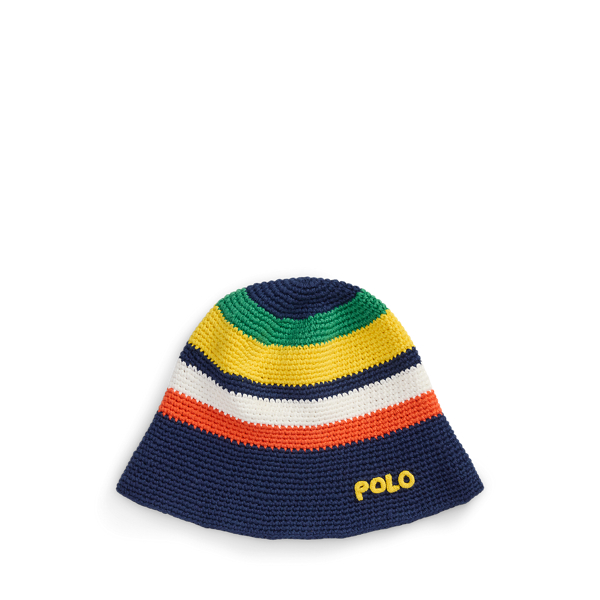 US Open Crocheted Bucket Hat Polo Ralph Lauren 1