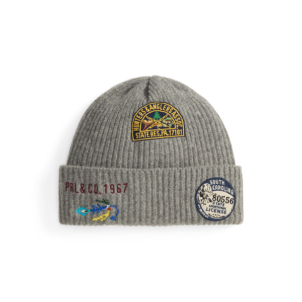 Logo-Patch Wool-Blend Watch Cap