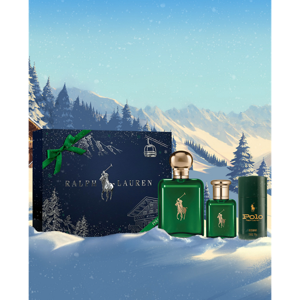 Green Polo Eau de Toilette 3-Piece Set Polo 3