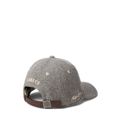 Мужские кепки Polo Ralph Lauren Yankees Wool-Blend, цвет: Меланжевый