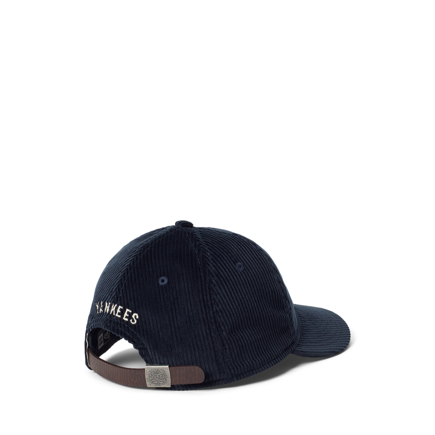 Мужские кепки Polo Ralph Lauren Yankees Corduroy, цвет: Тёмно-синий — фото 1