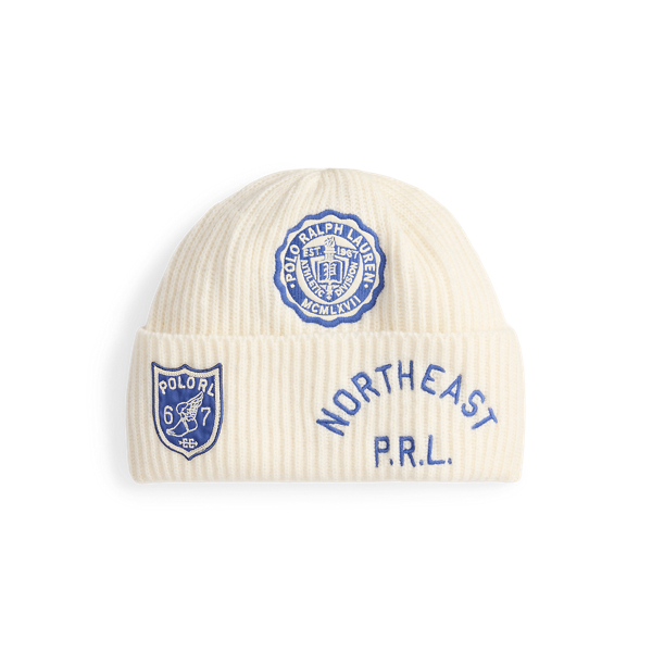 Logo-Patch Wool-Blend Watch Cap