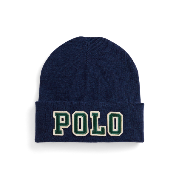ロゴパッチ ビーニー | ラルフ ローレン公式オンラインストア