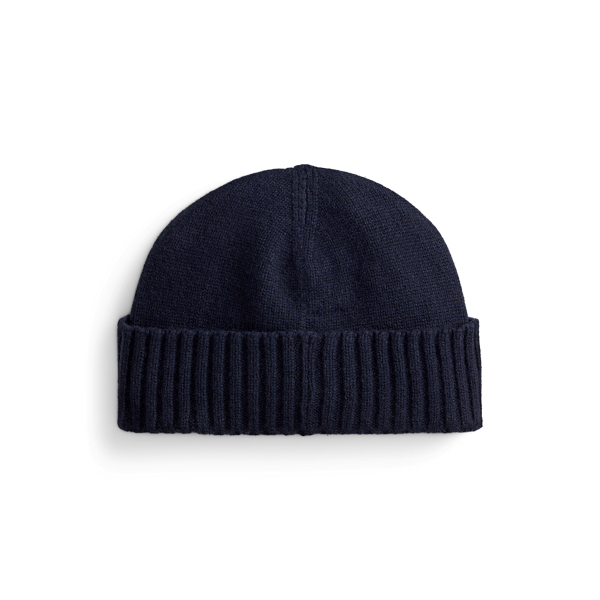 Flag-Intarsia Wool-Blend Beanie