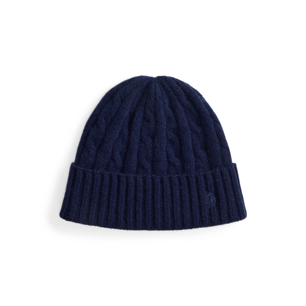 Cable-Knit Cashmere Beanie