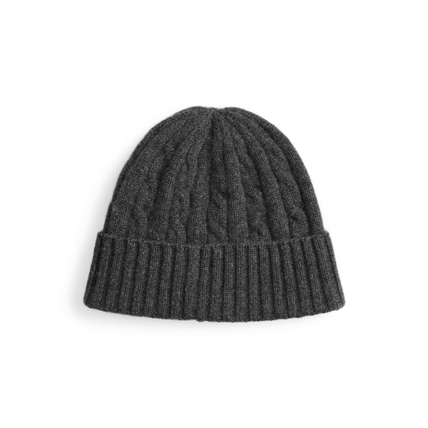 Cable-Knit Cashmere Beanie