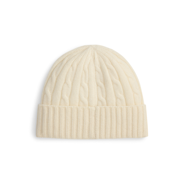 Cable-Knit Cashmere Beanie