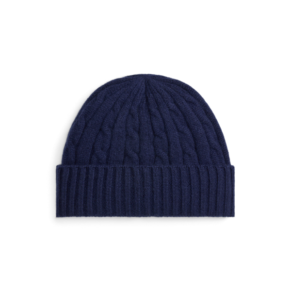 Cable-Knit Cashmere Beanie
