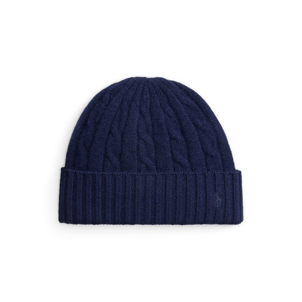 Cable-Knit Cashmere Beanie