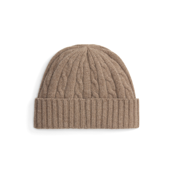 Cable-Knit Cashmere Beanie