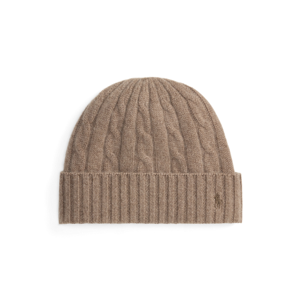 Cable-Knit Cashmere Beanie