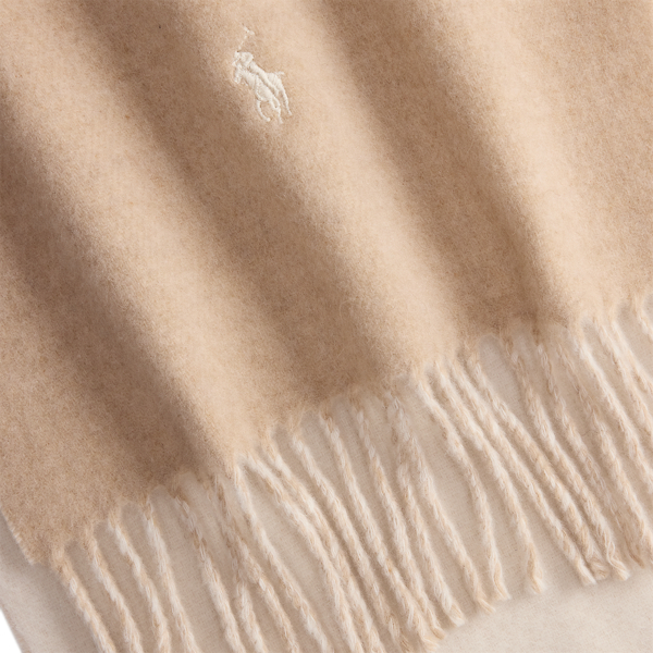 Reversible Double-Faced Wool Scarf