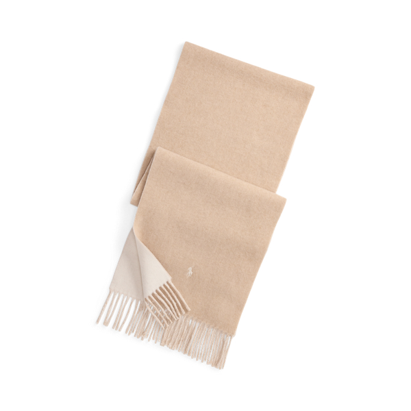 Reversible Double-Faced Wool Scarf