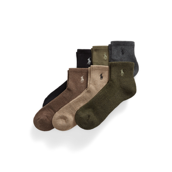 6er-Pack Kurzsocken aus Baumwollmischung