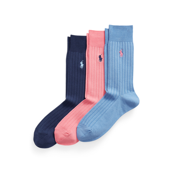 3er-Pack gerippte Anzugsocken