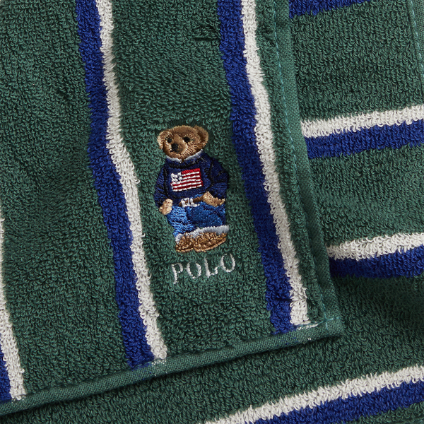 Polo ベア コットン テリー ハンカチーフ | ラルフ ローレン公式