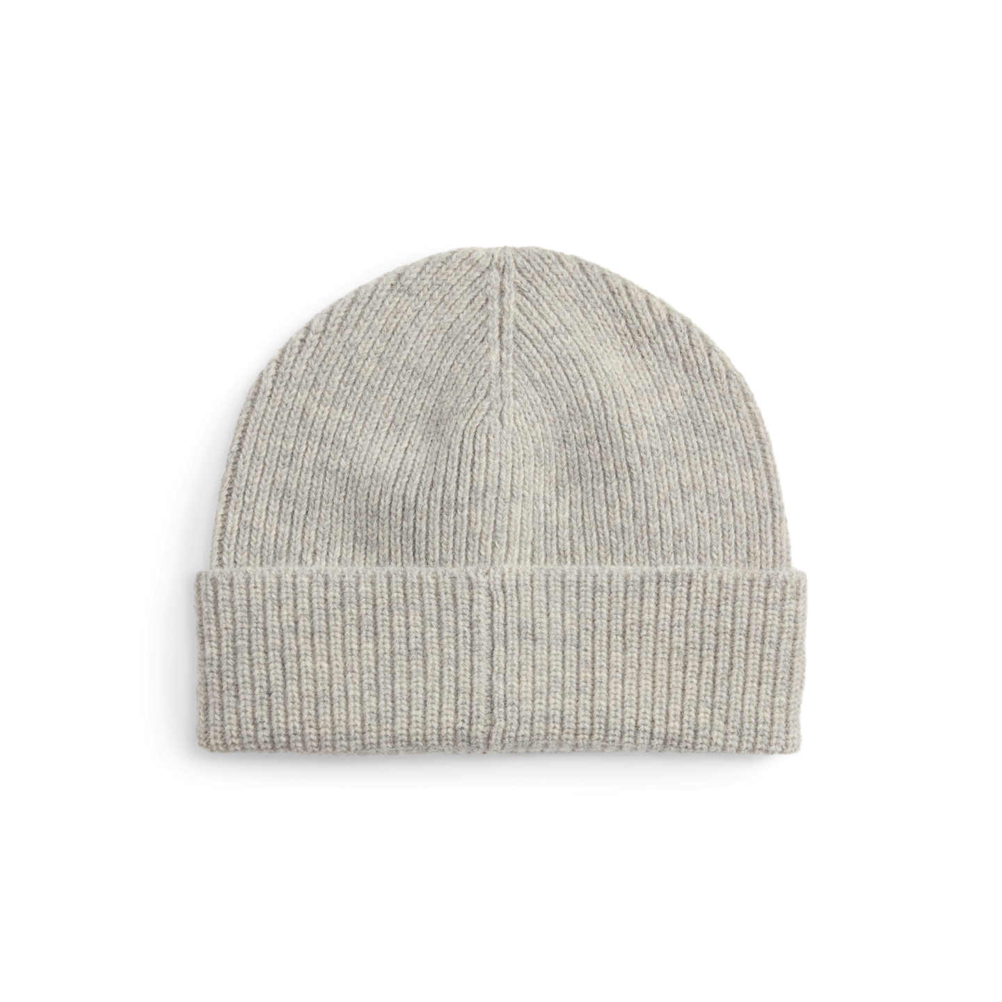 Мужская шапка Ralph Lauren Signature Pony Wool-Blend Beanie, цвет: Меланжевый, вариант 1 — фото 1