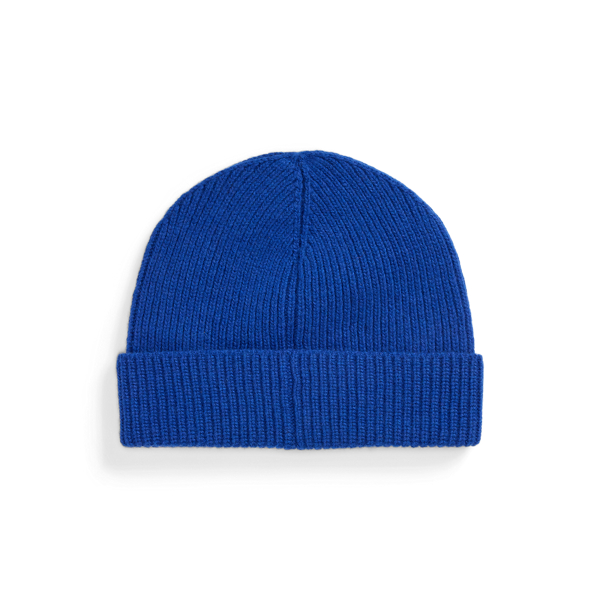 Sapphire Star Signature Pony Wool-Blend Beanie Polo Ralph Lauren 2