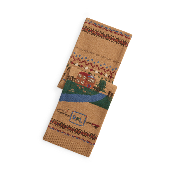 Scenic Wool-Blend Scarf