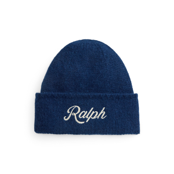 Newport Navy The Ralph Logo Wool-Alpaca Beanie Polo Ralph Lauren 1