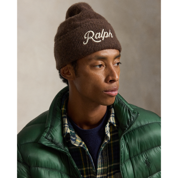 The Ralph Logo Wool-Alpaca Beanie
