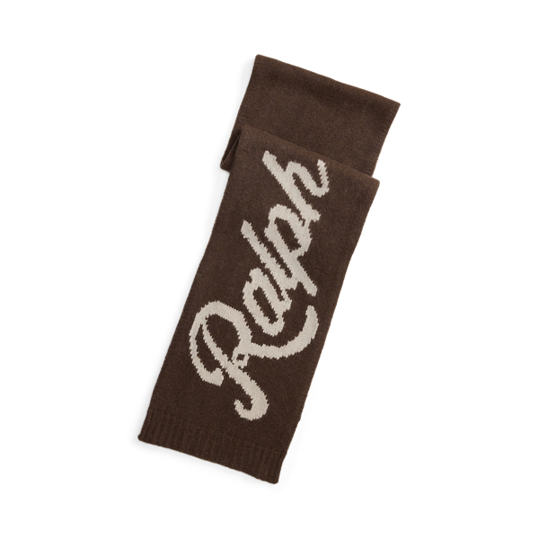 The Ralph Logo Wool-Alpaca Scarf