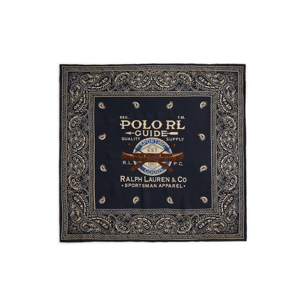 Wool Graphic Bandanna