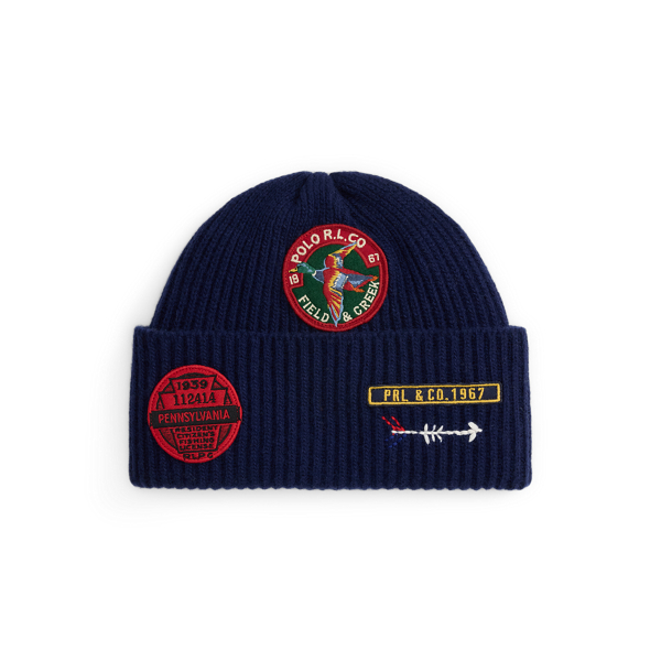 Logo-Patch Wool-Blend Watch Cap