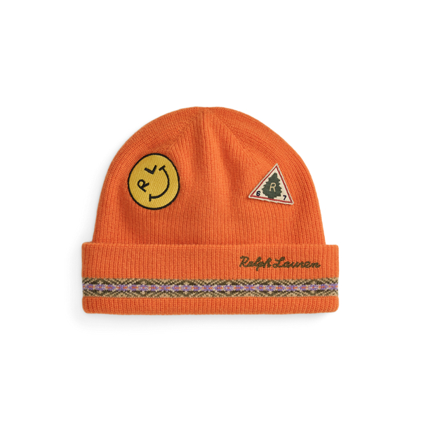 Rib-Knit Wool-Blend Beanie