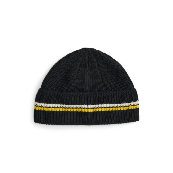 Racing Rib-Knit Beanie