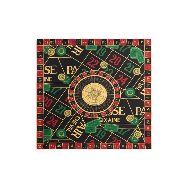 Casino Silk Square Scarf