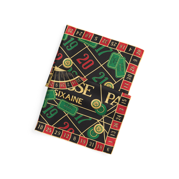 Casino Silk Square Scarf