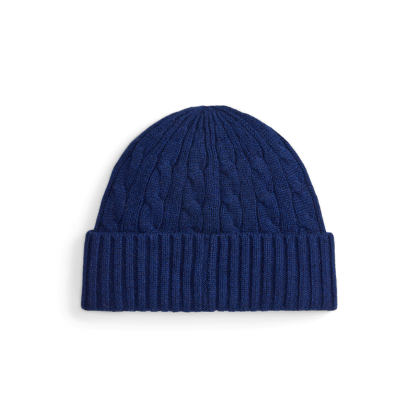 Newport Navy Polo Bear Wool-Cashmere Beanie Polo Ralph Lauren 2