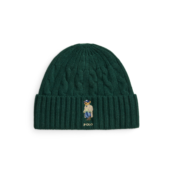 Polo Bear Wool-Cashmere Beanie